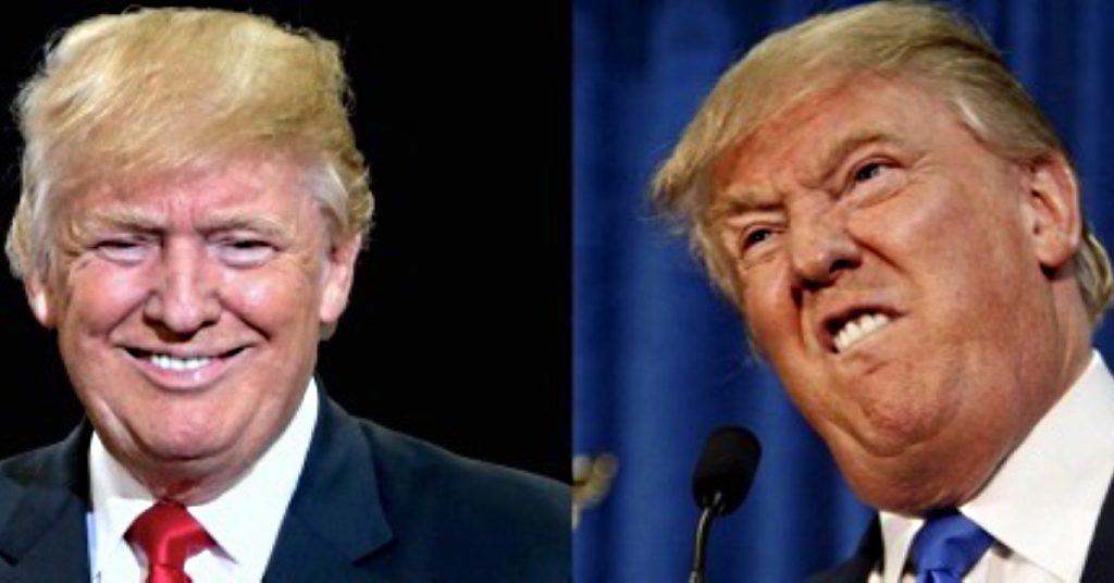 Two faces of Trump